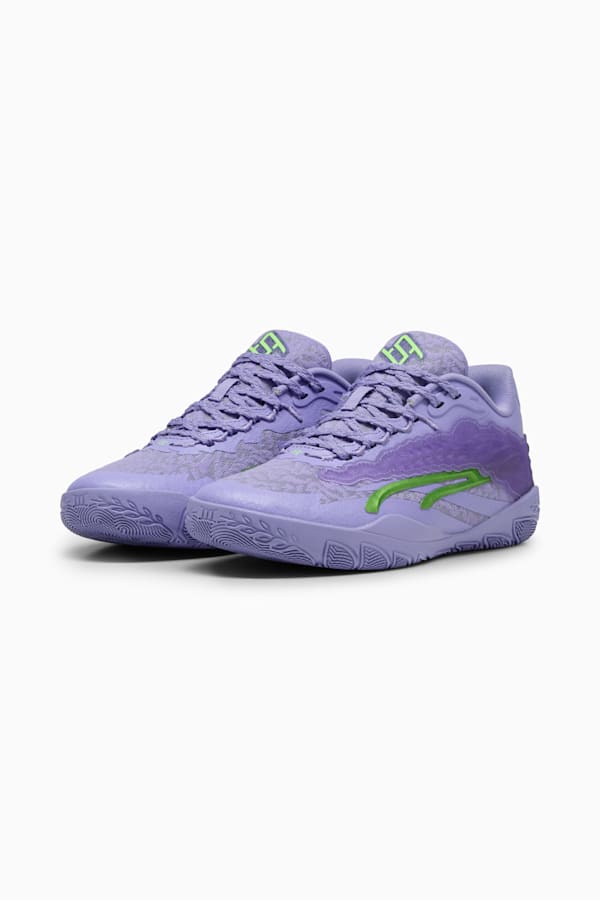 Stewie 3 Lace Em Up Basketball Shoes Women, Lavender Alert, extralarge