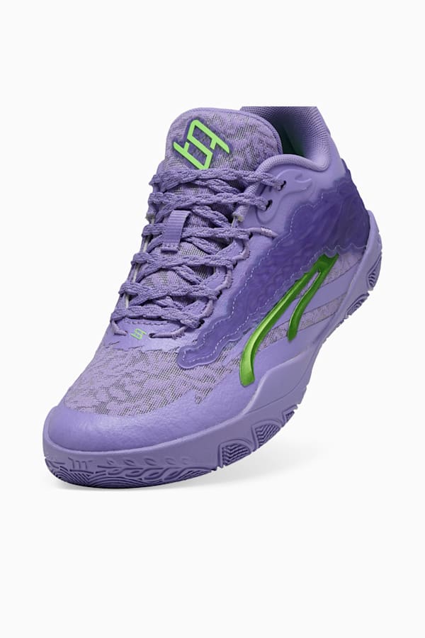 Stewie 3 Lace Em Up Basketball Shoes Women, Lavender Alert, extralarge