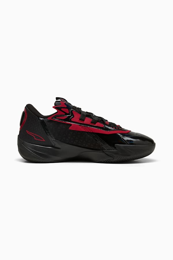 Scoot Zeros II SCRRRT Basketball Shoes Unisex, Dark Crimson-PUMA Black, extralarge