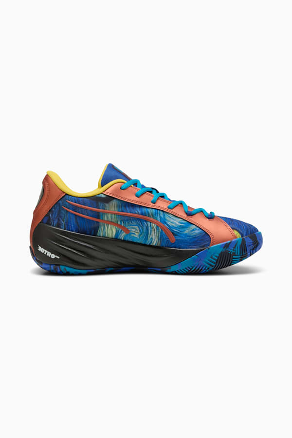 All-Pro NITRO™ SQD Dylan Exhibit Basketball Boots Unisex, Vivid Blue-Tropical Blue, extralarge