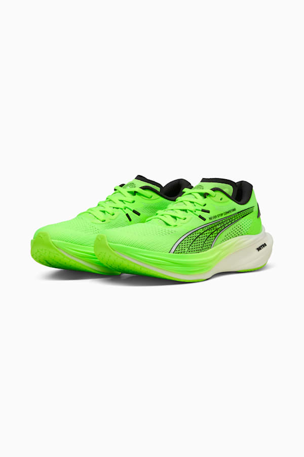 PUMA x HYROX Deviate NITRO™ 3 Men, Green Glare-PUMA Black, extralarge