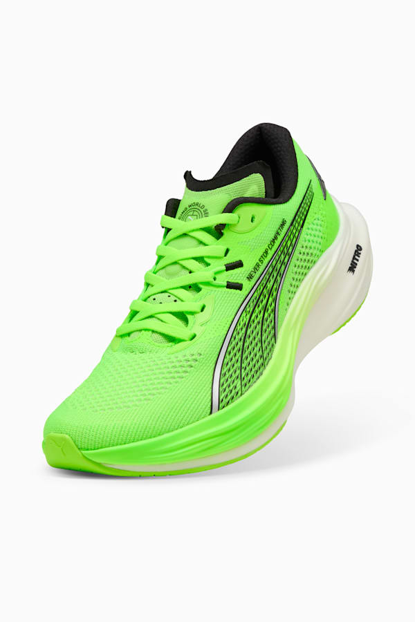PUMA x HYROX Deviate NITRO™ 3 Men, Green Glare-PUMA Black, extralarge