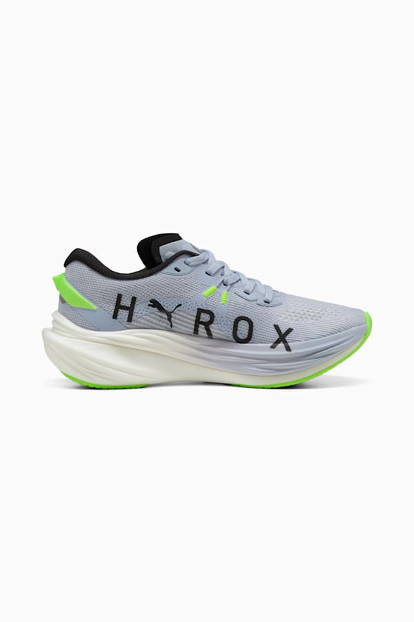 PUMA x HYROX Deviate NITRO™ 3 Running Shoes Women, Cool Weather-Green Glare, extralarge