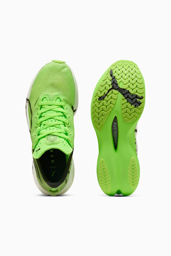 PUMA x HYROX Deviate NITRO™ Elite 3 Running Shoes Women, PUMA White-Green Glare, extralarge