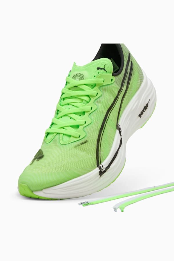 PUMA x HYROX Deviate NITRO™ Elite 3 Running Shoes Men, Green Glare, extralarge