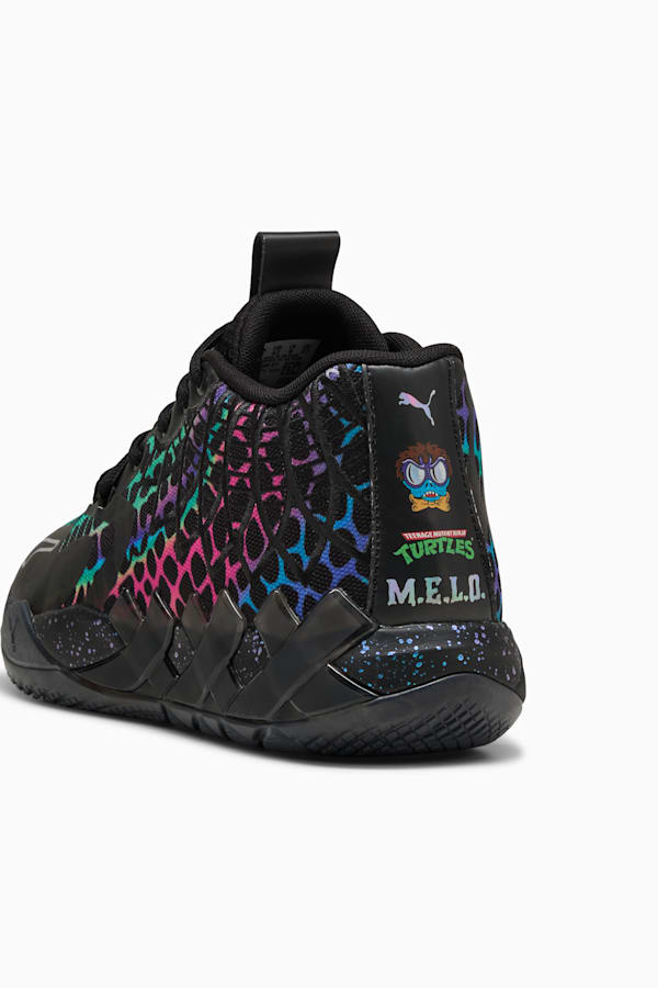 PUMA HOOPS x TMNT MB.01 Baxter Stockman Basketball Shoes Unisex, PUMA Black-PUMA Red, extralarge