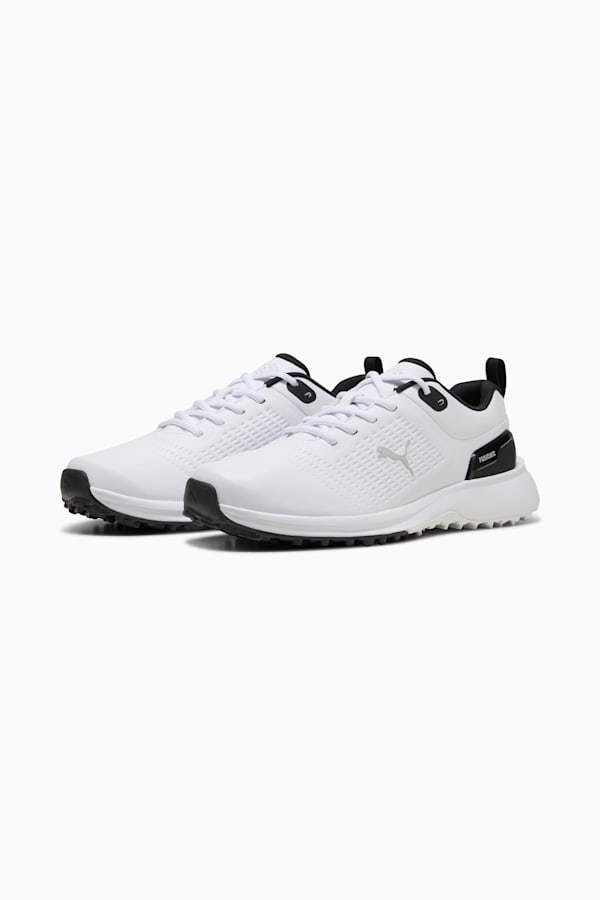 Fusion Plus SL Golf Shoes Men, PUMA White-PUMA Black, extralarge-GBR
