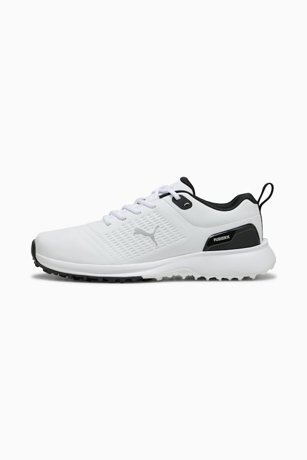 Fusion Plus SL Golf Shoes Men, PUMA White-PUMA Black, extralarge-GBR