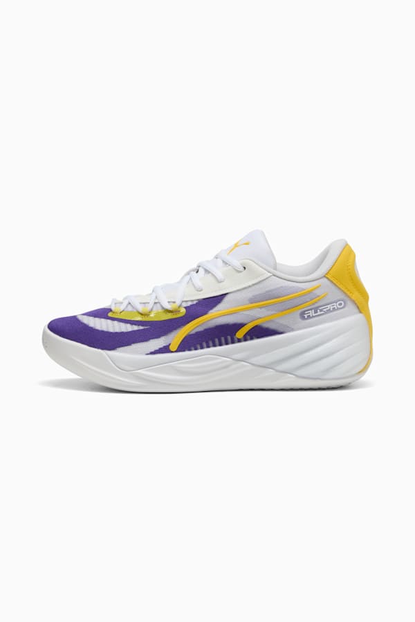 All-Pro NITRO™ LA Basketball Shoes Unisex, Team Violet-Pelé Yellow, extralarge