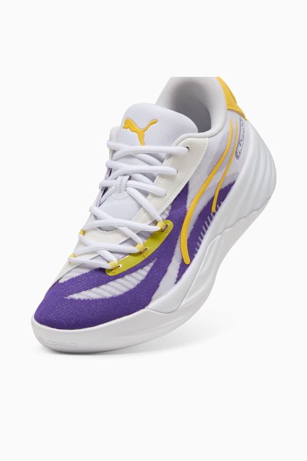 All-Pro NITRO™ LA Basketball Shoes Unisex, Team Violet-Pelé Yellow, extralarge