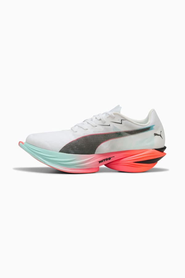 FAST-R NITRO™ Elite 3 Running Shoes Men, PUMA White-Glowing Red-Mint Melt, extralarge-GBR