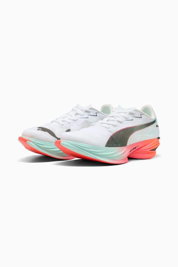 FAST-R NITRO™ Elite 3 Running Shoes Women, PUMA White-Glowing Red-Mint Melt, extralarge-GBR