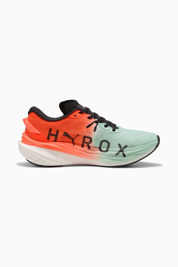 PUMA x HYROX Deviate NITRO™ 3 Running Shoes Women, Mint Melt-Glowing Red, extralarge-GBR