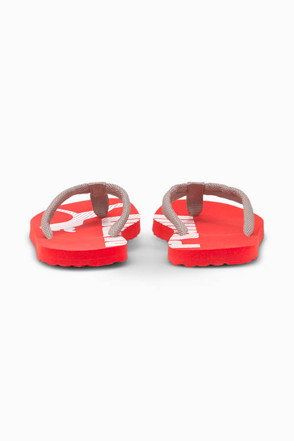 Epic Flip v2 Kids' Sandals, High Risk Red-Steel Gray-Puma White, extralarge-GBR