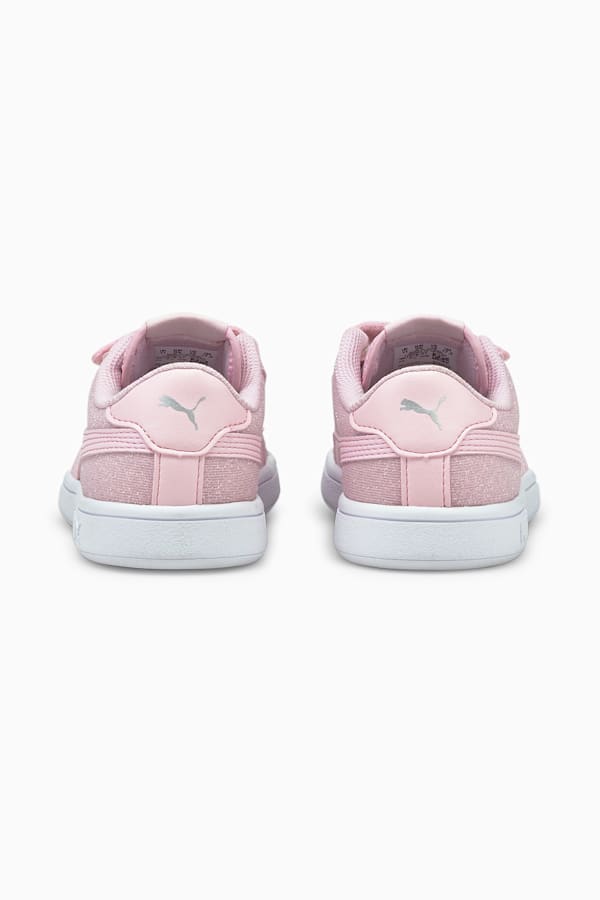 PUMA Smash v2 Glitz Glam Sneakers Kids, Pink Lady-Pink Lady, extralarge