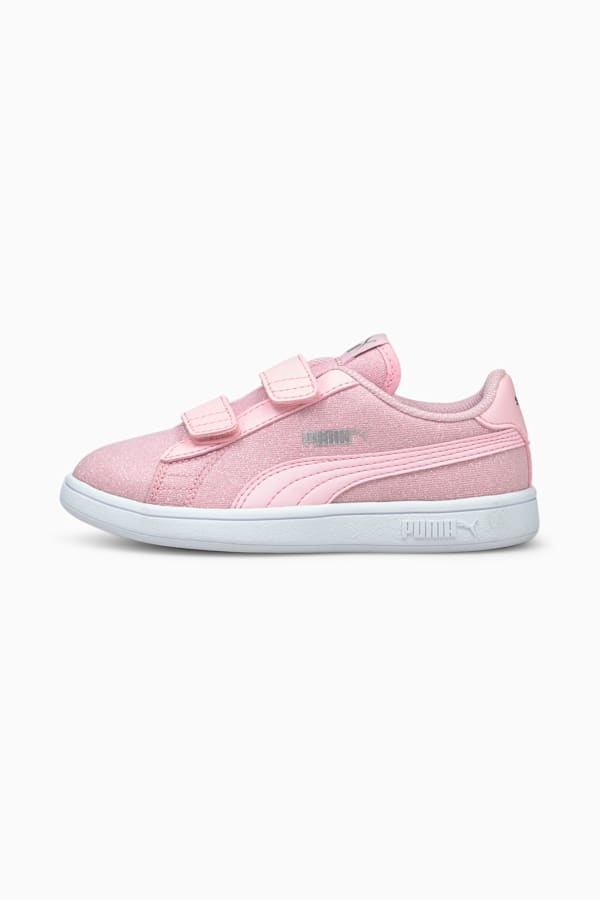 PUMA Smash v2 Glitz Glam Sneakers Kids, Pink Lady-Pink Lady, extralarge