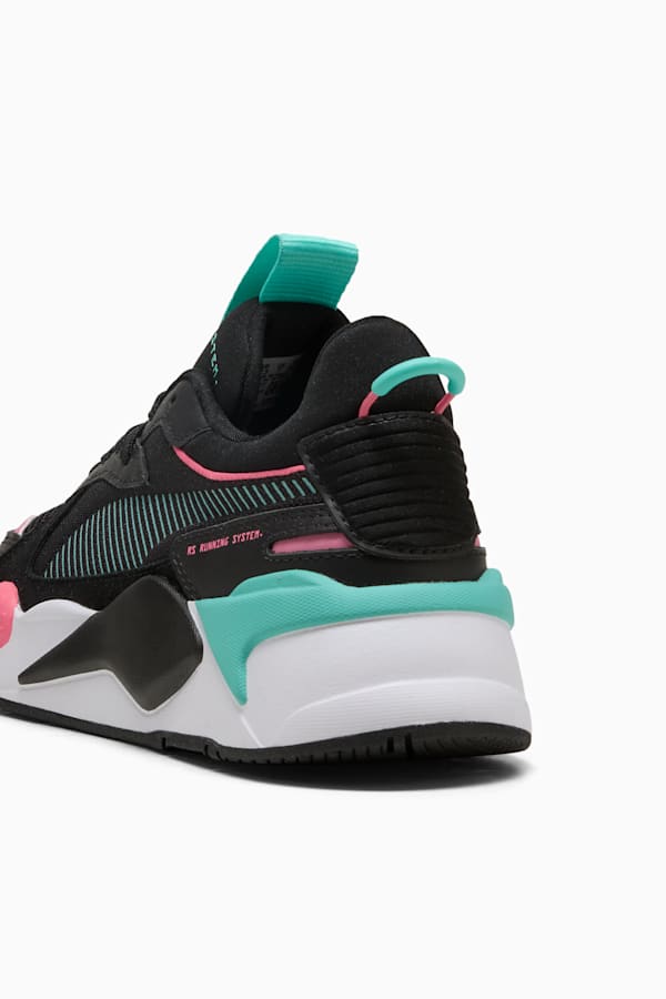 RS-X Reinvention Trainers, PUMA Black-Aquatic, extralarge