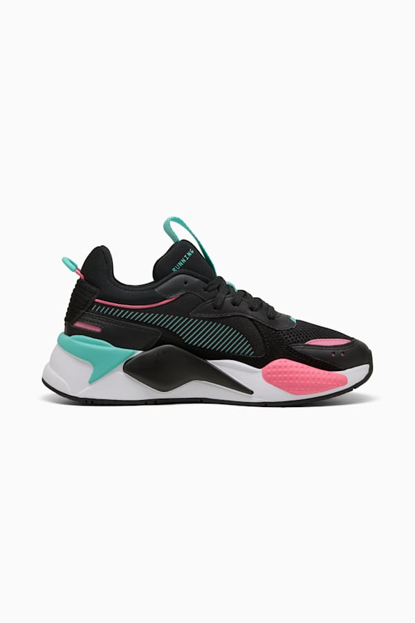 RS-X Reinvention Trainers, PUMA Black-Aquatic, extralarge