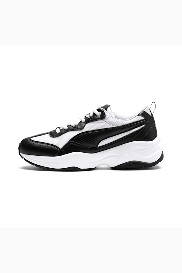 Cilia Women's Trainers, Puma Black-Puma White-Gray Violet-Puma Silver, extralarge