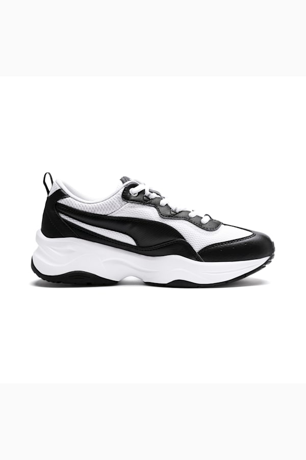 Cilia Women's Trainers, Puma Black-Puma White-Gray Violet-Puma Silver, extralarge
