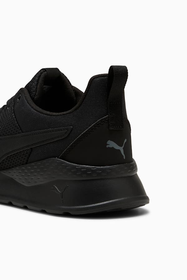 Puma black casual shoes discount