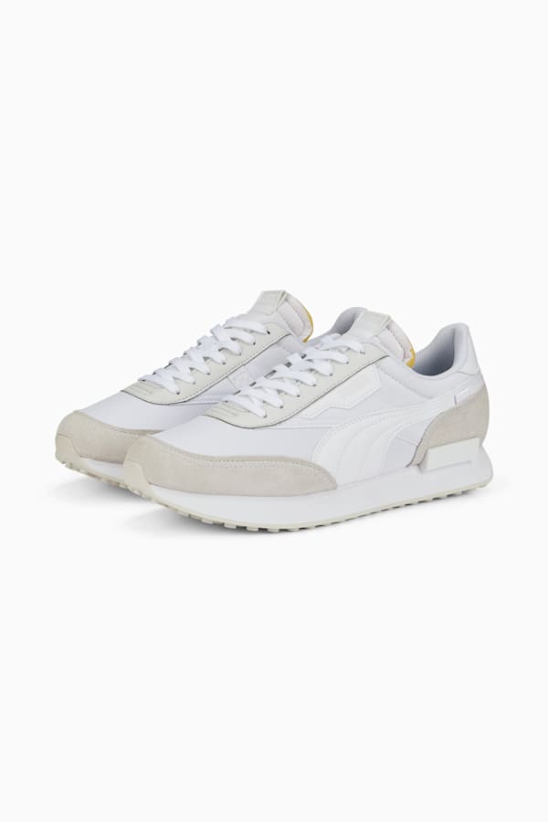 Future Rider Play On Sneakers, Puma White-Nimbus Cloud, extralarge