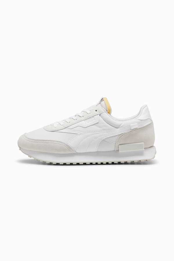 Future Rider Play On Sneakers, Puma White-Nimbus Cloud, extralarge