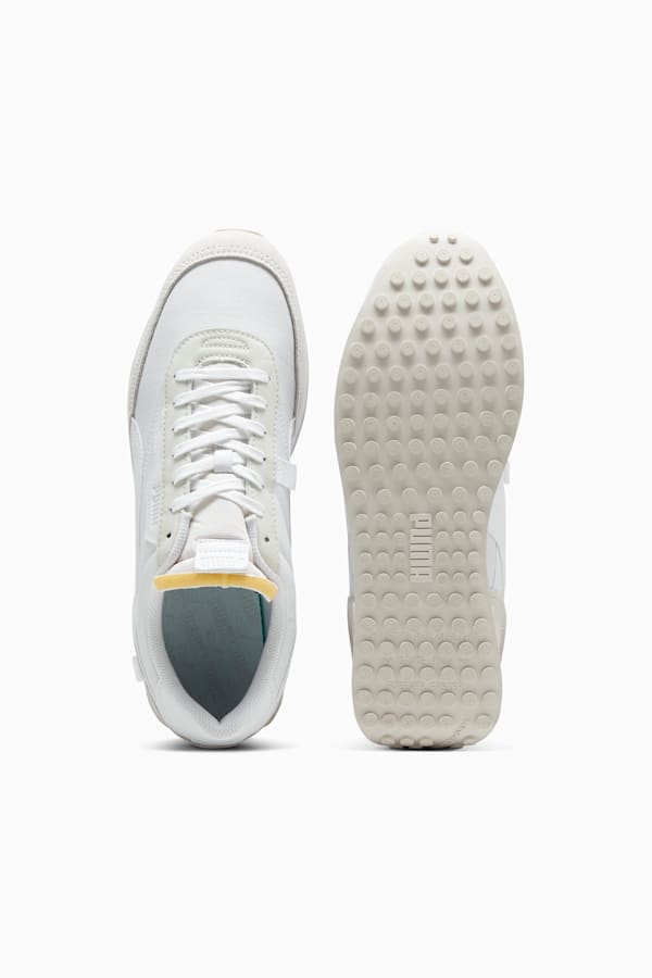 Future Rider Play On Sneakers, Puma White-Nimbus Cloud, extralarge