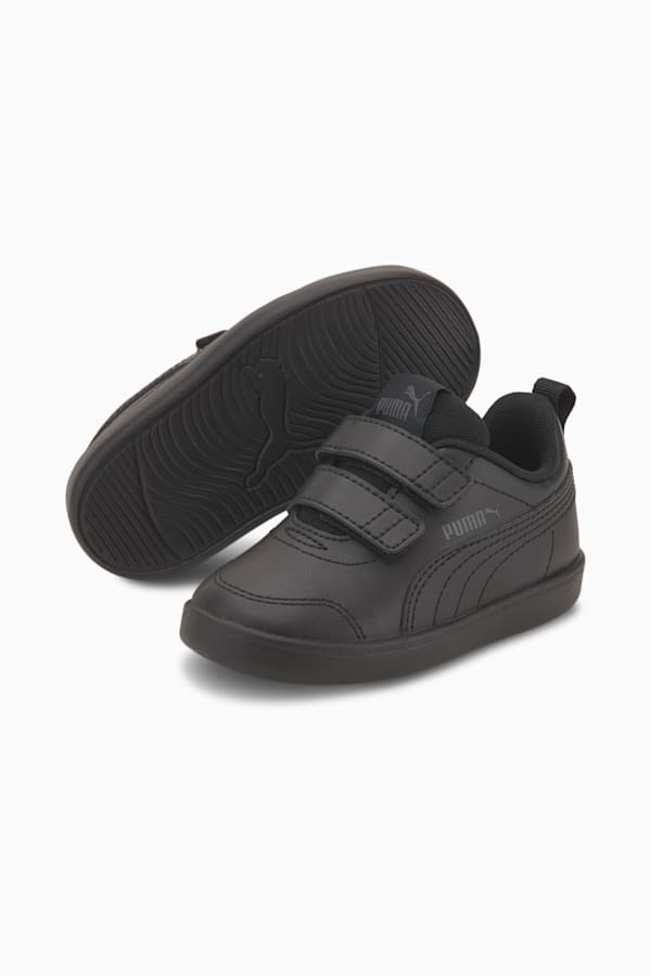 Courtflex V2 Trainers Toddler, Puma Black-Dark Shadow, extralarge-GBR