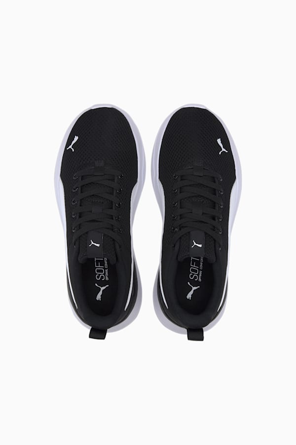 Anzarun Lite Youth Trainers, Puma Black-Puma White, extralarge