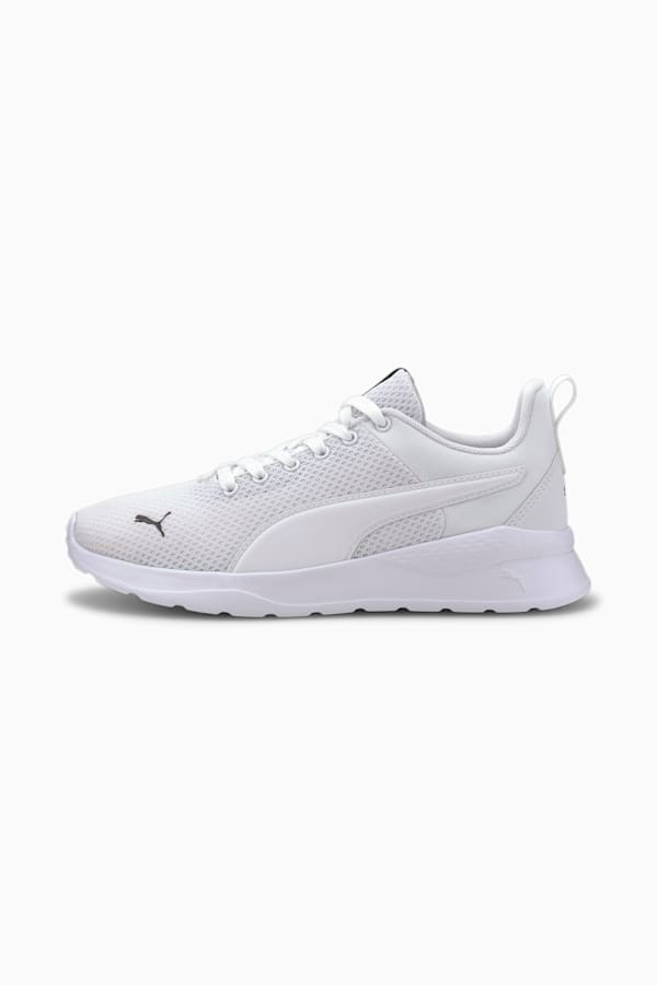 Anzarun Lite Youth Trainers, Puma White-Puma White, extralarge