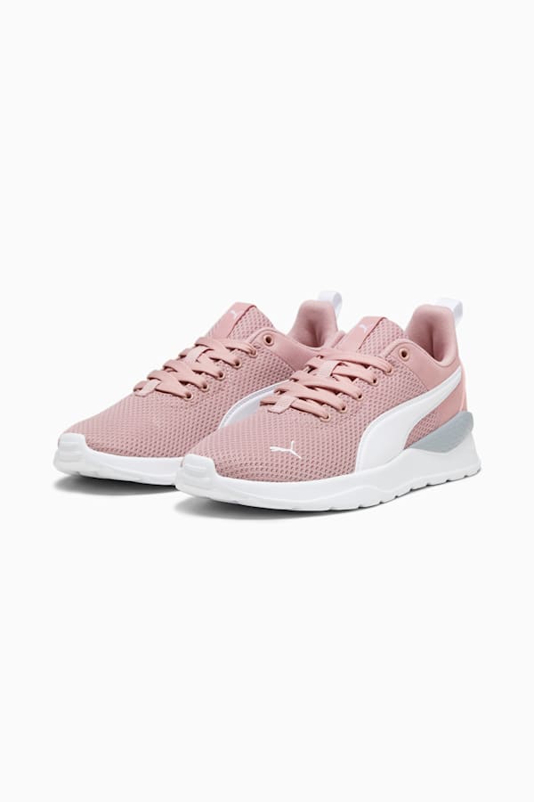 Anzarun Lite Youth Trainers, Peach Smoothie-PUMA White, extralarge
