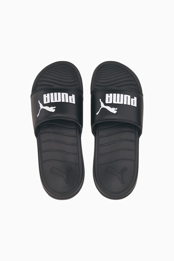 Popcat 20 Youth Sandals, Puma Black-Puma White, extralarge