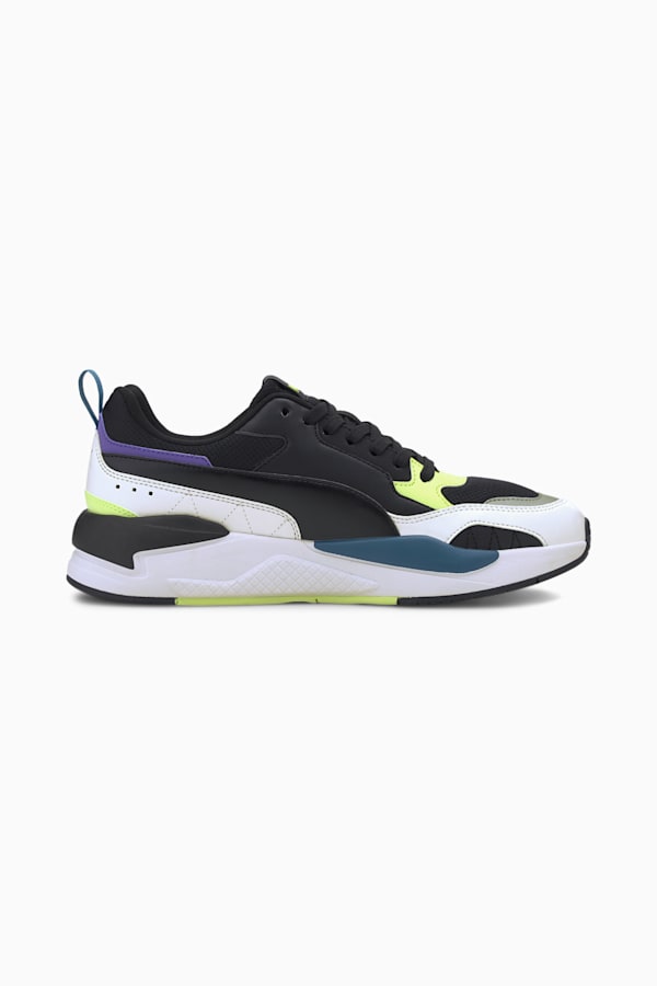 X-Ray 2 Square Trainers, Puma White-Puma Black-Fizzy Yellow-Digi-blue-Ultra Violet, extralarge