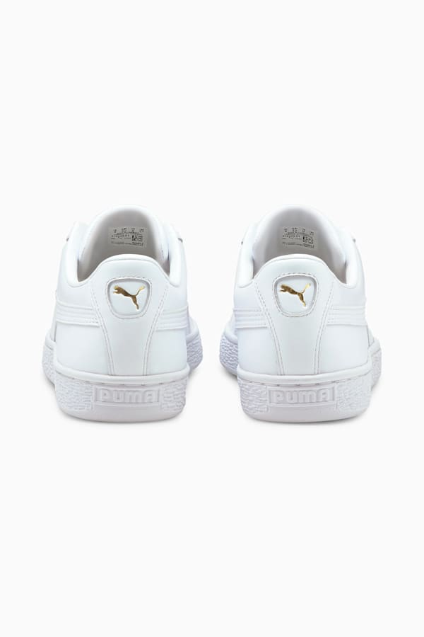 Basket Classic XXI Trainers, Puma White-Puma White, extralarge