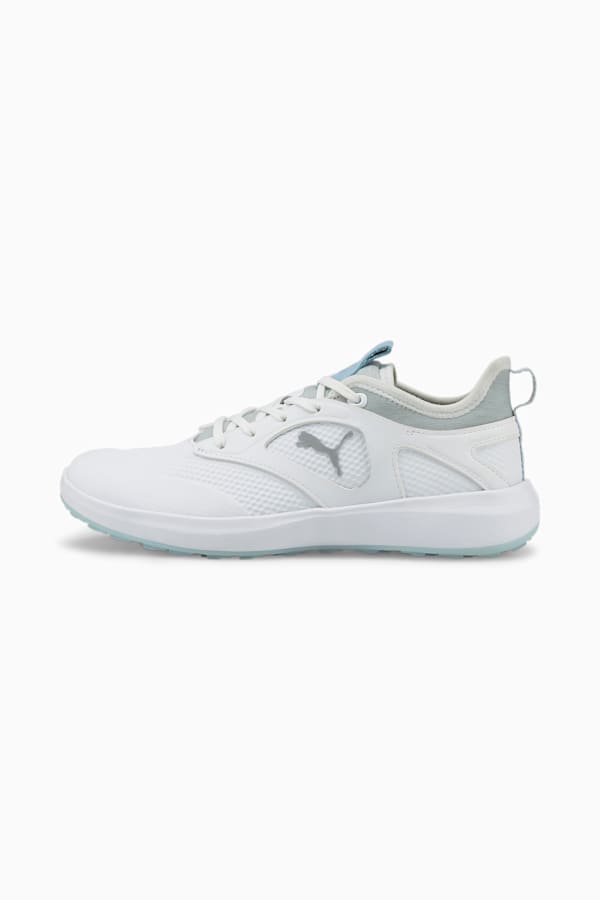 IGNITE Malibu Golf Shoes Women, PUMA White-PUMA Silver-Lucite, extralarge