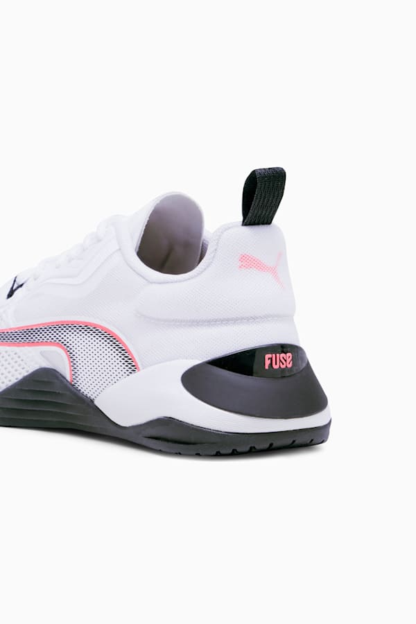 Fuse 2.0 Women's Training Shoes, PUMA White-Fire Orchid-PUMA Black, extralarge-GBR