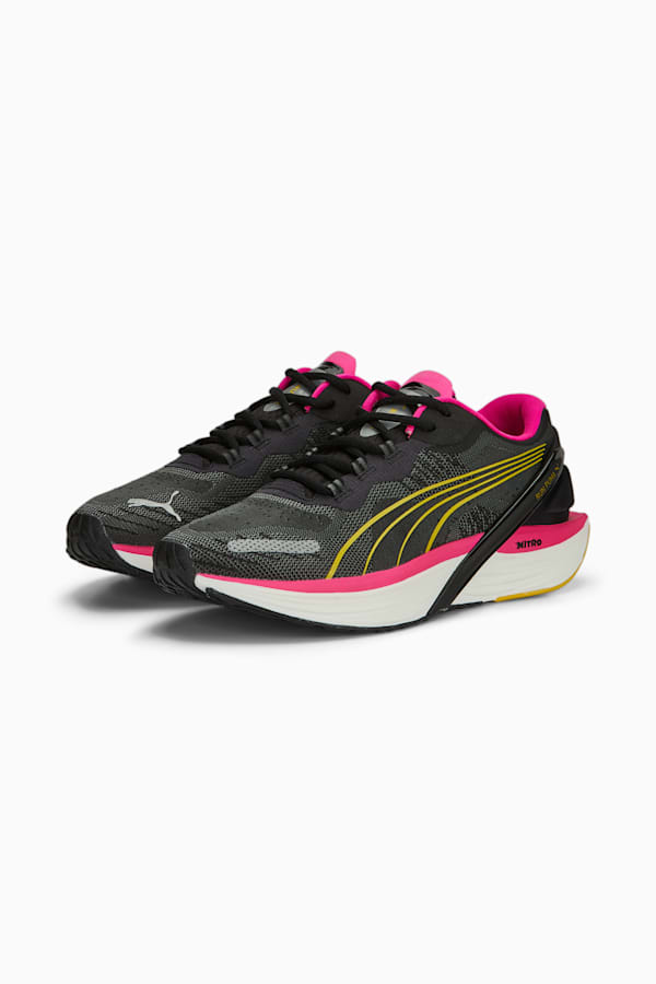 Run XX NITRO™ WNS Running Shoes Women, PUMA Black-Ravish-Fresh Pear, extralarge