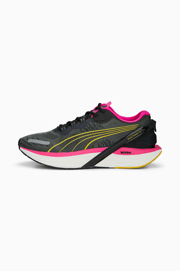 Run XX NITRO™ WNS Running Shoes Women, PUMA Black-Ravish-Fresh Pear, extralarge