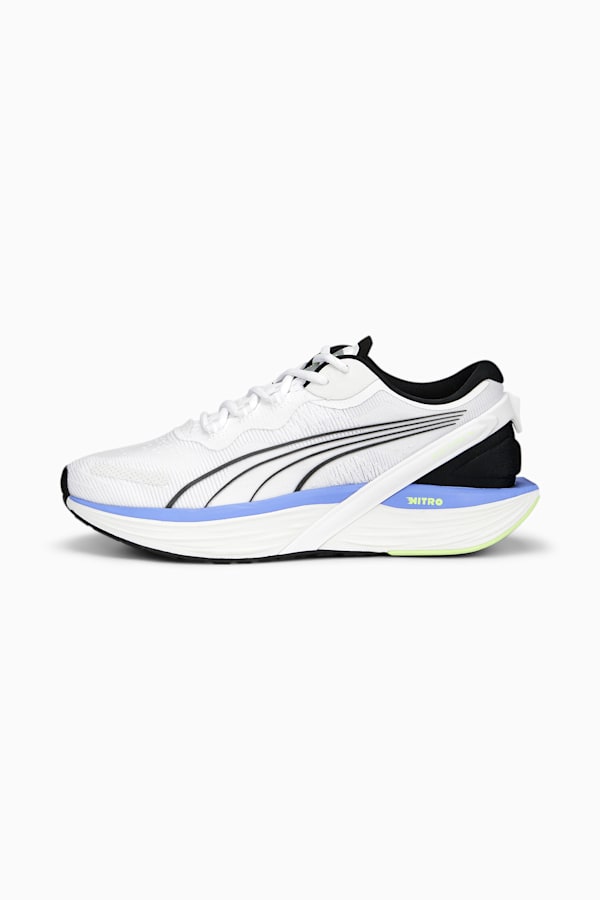 Run XX NITRO™ WNS Running Shoes Women, PUMA White-PUMA Black-Elektro Purple, extralarge-GBR