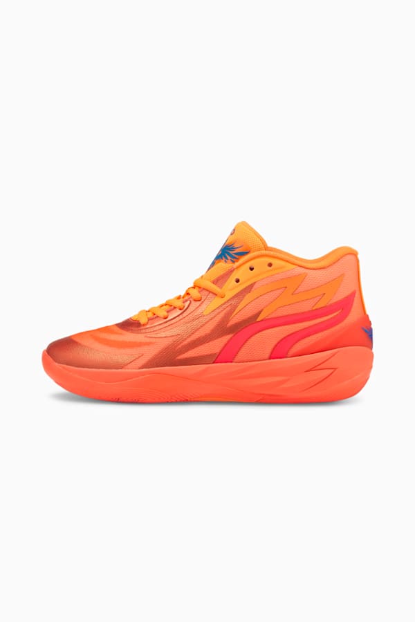 MB.02 Basketball Shoes, Fiery Coral-Ultra Orange, extralarge