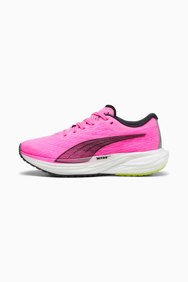 Deviate NITRO™ 2 Women's Running Shoes, Poison Pink-PUMA Black-PUMA White, extralarge