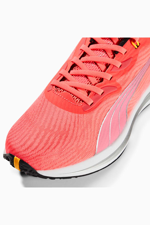 Electrify NITRO™ 2 Running Shoes Women, Sunset Glow-Puma Black-Metallic Silver, extralarge