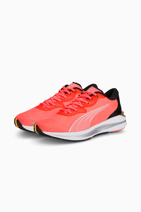 Electrify NITRO™ 2 Running Shoes Women, Sunset Glow-Puma Black-Metallic Silver, extralarge