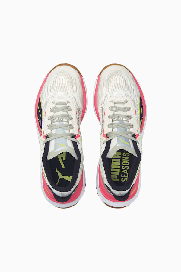 Voyage NITRO™ 2 Women's Trail Running Shoes, Pristine-Light Lime-Puma Black, extralarge