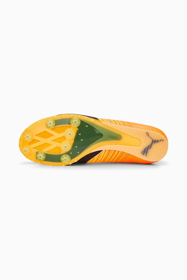 evoSPEED Tokyo Future JUMP 4 Track and Field Shoes, Sun Stream-Sunset Glow-Puma Black, extralarge