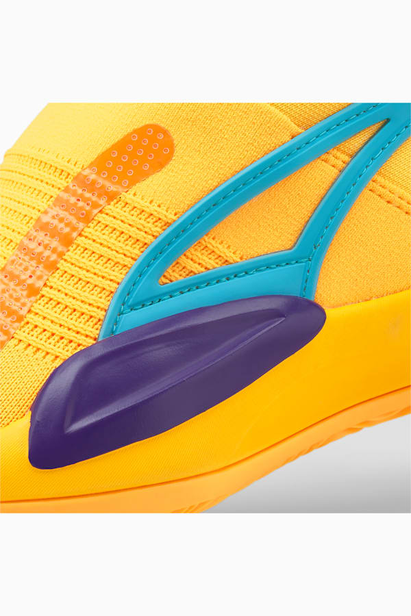 Rise NITRO Basketball Shoes, Sun Stream-Blue Atoll, extralarge