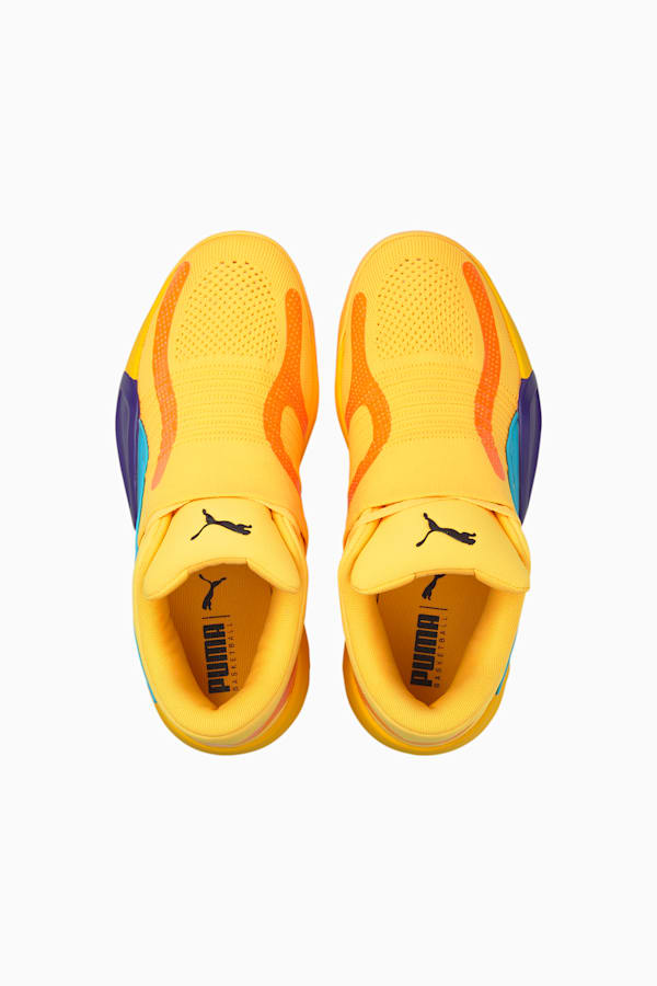 Rise NITRO Basketball Shoes, Sun Stream-Blue Atoll, extralarge