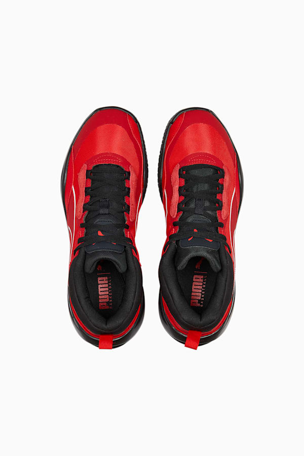 Playmaker Pro Basketball Shoes, High Risk Red-Jet Black, extralarge