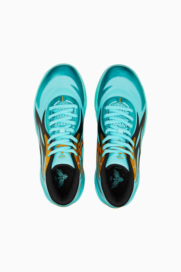 MB.02 HONEYCOMB Basketball Shoes, Elektro Aqua, extralarge